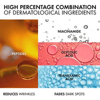 مصل مضاد للشيخوخة لتوحيد لون البشرة  Vichy LiftActiv B3 Niacinamide Serum, Discoloration Correcting Facial Serum with Peptides and Tranexamic Acid, Anti Aging Serum to Even Skin Tone, Fragrance Free