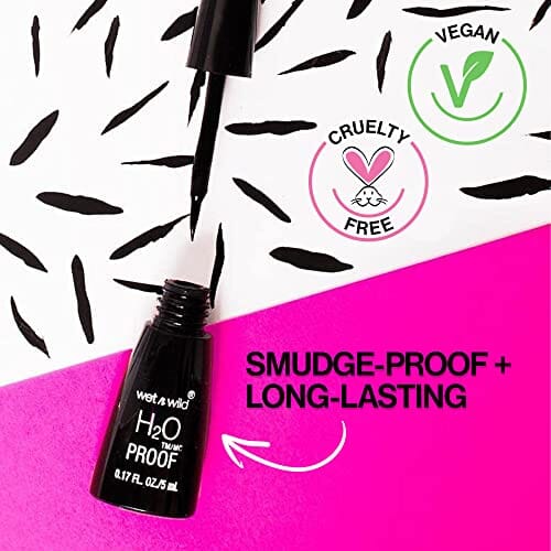 ويت ان وايلد لاينر سائل مقاوم للماء أسود wet n wild H20 Proof Liquid Liner Black 879