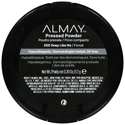 بودرة مضغوطة من ألماي ديب لايك مي (قد تختلف التعبئة) ALMAY Pressed Powder Deep Like Me (Packaging May Vary)