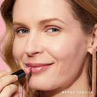 أحمر شفاه ماربل إيطالي شفاف LAURA GELLER NEW YORK Italian Marble Sheer Lipstick - Berry Vanilla - Hydrating & Lightweight - Vitamin E & Caster Seed Oil - Cream Finish