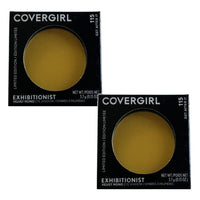 مجموعة ظلال العيون من كوفرجيرل COVERGIRL Pack of 2 Exhibitionist Velvet Mono Eye Shadow, Get After It 115