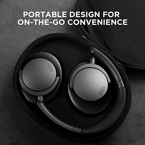 سماعات رأس مانعة للضوضاء النشطة  1 MORE SonoFlow Active Noise Cancelling Headphones, Bluetooth Headphones with LDAC for Hi-Res Wireless Audio, 70H Playtime, Clear Calls, Preset EQ Via App