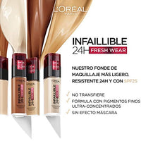 تينت 24 ساعة 130 بيج فاتح / حقيقي fond de teint infaillible 24h fresh wear 130 beige peau/true