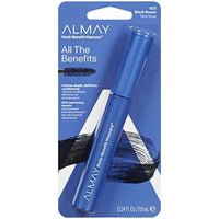 ماسكارا ألماي متعددة الفوائد Almay Multi-Benefit Mascara, Black Brown, Ophthalmologist Tested, Fragrance Free, Hypoallergenic, 0.24 oz