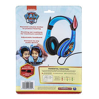 سماعات باو باترول للأطفال مع ميزة تحديد حجم الصوت للاستماع الآمن للأطفال Paw Patrol Chase Headphones for Kids with Built in Volume Limiting Feature for Kid Friendly Safe Listening