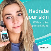 مصل حمض الهيالورونيك النقي للوجه Pure Hyaluronic Acid Serum for Face, Hydrating Serum for Face, Wrinkles, Dark Spots & Dull Skin, Anti Aging Facial Serums, Hyaluronic Serum for Face for Women & Men, Face Care by YEOUTH