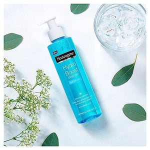 جل تنظيف الوجه المرطب خفيف الوزن من نيوتروجينا هيدرو بوست Neutrogena Hydro Boost Lightweight Hydrating Facial Cleansing Gel, Gentle Face Wash & Makeup Remover with Hyaluronic Acid, Hypoallergenic & Non Comedogenic, 6 oz