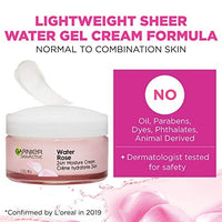 كريم مرطب بماء الورد ومرطب للوجه بحمض الهيالورونيك للبشرة العادية إلى الجافة Garnier SkinActive 24H Moisture Cream with Rose Water and Hyaluronic Acid, Face Moisturizer for Normal to Dry Skin, 1.7 Fl Oz (48g), 1 Count (Packaging May Vary)