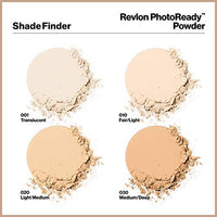 بودرة وجه من ريفلون فوتو ريدي مكياج للوجه طويل الأمد Face Powder by Revlon, PhotoReady Blurring Face Makeup, Longwear Medium- Full Coverage with Flawless Finish, Shine & Oil Free-Fragrance Free, 020 Light Medium, 0.30 Oz