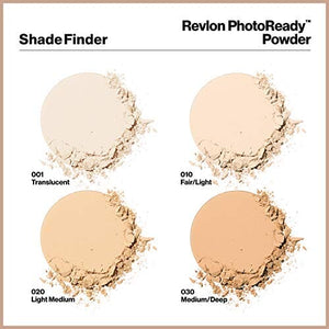 بودرة شفافة من ريفلون فوتو ريدي مكياج للوجه خفيف الوزن ومسامي بأصباغ عالية Translucent Powder by Revlon, PhotoReady Blurring Face Makeup, Lightweight & Breathable High Pigment, Natural Finish, 001 Translucent, 0.25 Oz