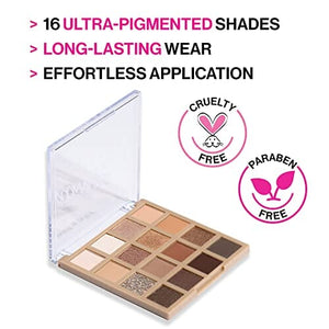 باليت ظلال العيون من ويت ان وايلد اولويز نيكيد wet n wild Always Naked Eyeshadow Palette, Nude Neutral Eye Makeup, Blendable, Warm And Cool Nude Pigments, Matte, Shimmer, Glitter, Creamy Smooth