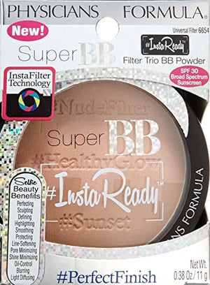 مسحوق ثلاثي الفلتر من فيزيشانز فورميلا سوبر بي بي إنستا ريدي Physicians Formula Super BB Insta Ready Filter Trio Powder, Universal, 0.38 Ounce