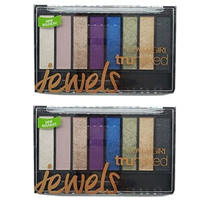 مجموعة من 2 لوحة ظلال عيون Pack of 2 Covergirl Trunaked Jewels Eyshadow Palette