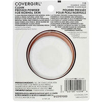 بودرة مضغوطة للبشرة العادية Cover Girl 12206 110clsivy Classic Ivory Clean Normal Skin Pressed Powder