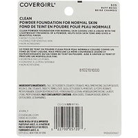 بودرة أساس مضغوطة ببساطة 525 برتقالي بيج .41 أونصة Covergirl Simply Powder Foundation Compact 525 Buff Beige .41oz