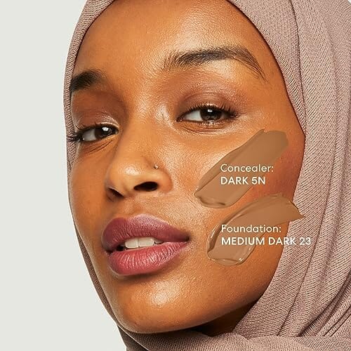 خافي عيوب معدني سائل أصلي من بار مينيرالز bareMinerals Original Liquid Mineral Concealer, Brightening Dark Circle Eye Concealer, Reduces Look of Fine Lines, Buildable Coverage, Vegan