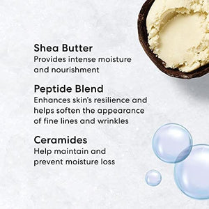 كريم الوجه الغني المرمم باتر مينيرالز bareMinerals Butter Drench Restorative Rich Face Cream, Hydrating Face Lotion, Helps Skin Retain Moisture, Soothes Dry Skin, Non-Comedogenic, Vegan