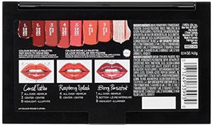 مجموعة احمر الشفاه من لوريال باريس كوزماتيكس كلر ريتش ريد لا L'Oreal Paris Cosmetics Colour Riche Red La Lipstick Palette, 0.14 Ounce