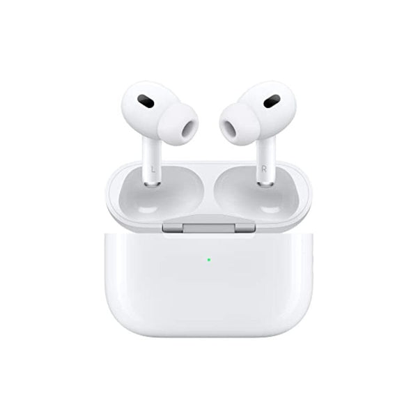 سماعات لاسلكية الجيل الثاني ابل Apple AirPods Pro (2nd Generation) Wireless Earbuds, Up to 2X More Active Noise Cancelling, Adaptive Transparency, Personalized Spatial Audio, MagSafe Charging Case, Bluetooth Headphones for iPhone