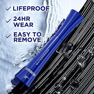 ماسكارا مضادة للماء خارقة من آي تي كوزمتكس IT Cosmetics Superhero Volumizing Waterproof Mascara – 24HR Wear – Resists Sweat & Humidity – Lash-loving Biotin, Peptides & Pro-Vitamin B5 – Super Black, 0.3 fl oz