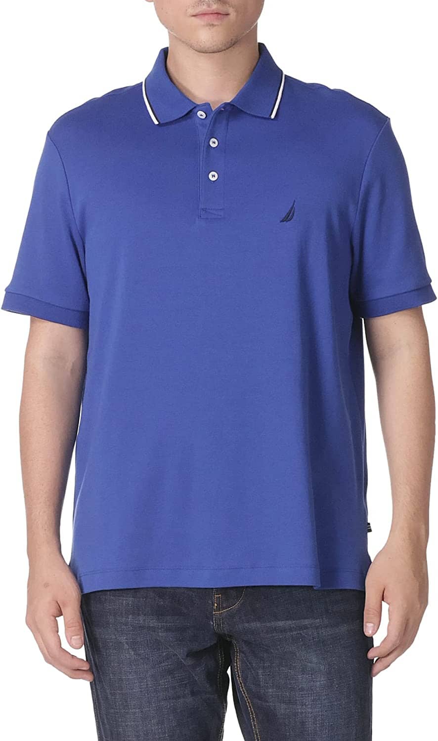 Nautica clearance blue polo