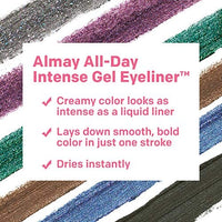 قلم تحديد عيون جل من ألماي Almay Gel Eyeliner, Waterproof, Fade-Proof Eye Makeup, Easy-to-Sharpen Liner Pencil, 150 Evergreen, 0.045Oz