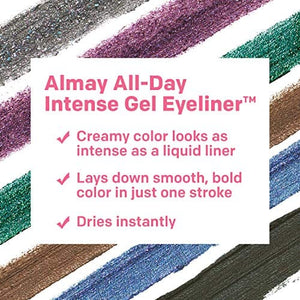 قلم تحديد عيون جل من ألماي Almay Gel Eyeliner, Waterproof, Fade-Proof Eye Makeup, Easy-to-Sharpen Liner Pencil, 150 Evergreen, 0.045Oz