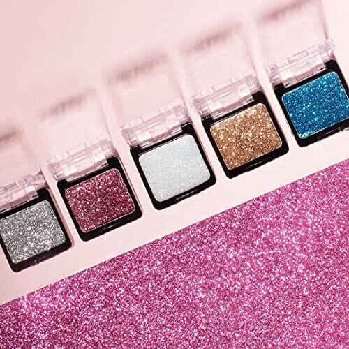 مظلل العيون بلون آيكون اللامع من ويت إن وايلد (عبوة من قطعتين) wet n wild Color Icon Glitter Eyeshadow Shimmer Spiked (Pack of 2)