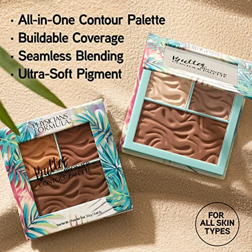 لوحة كونتور برونزر فورميولا باتر فيزيشنز كونتور 1 Physicians Formula Butter Bronzer Contour Palette Contour 1