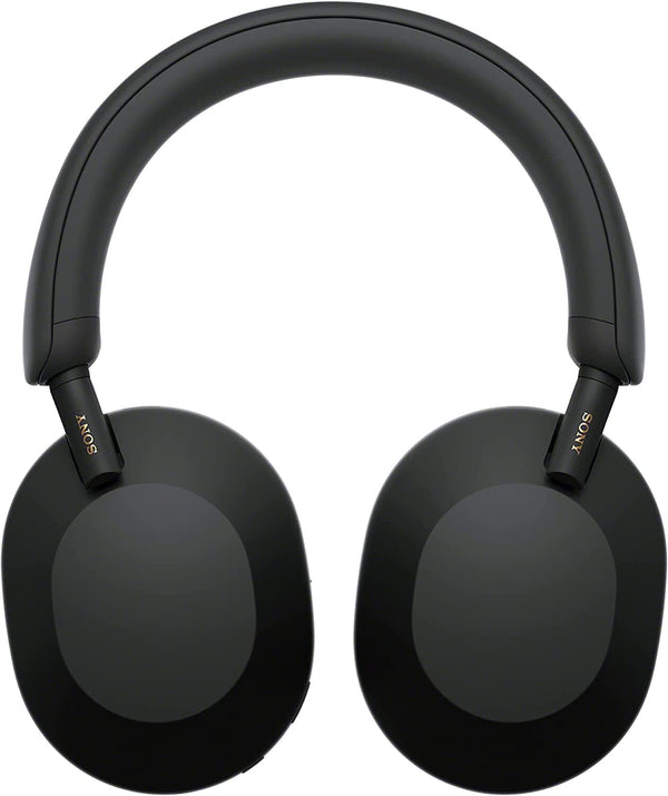 سماعات راس لاسلكية سوني Sony WH-1000XM5 Wireless Industry Leading Headphones with Auto Noise Canceling Optimizer, Crystal Clear Hands-Free Calling, and Alexa Voice Control, Black Black Headphones
