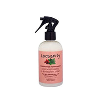 ماء الورد ومرطب فروة الرأس بالنعناع Locsanity Daily Moisturizing Refreshing Spray for Locs, Dreadlocks - Rose Water and Peppermint Hair Scalp Moisturizer, Dreadlock Spray - Natural Loc Care and Maintenance (8oz