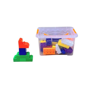 سيت مكعبات Set cubes in a plastic box
