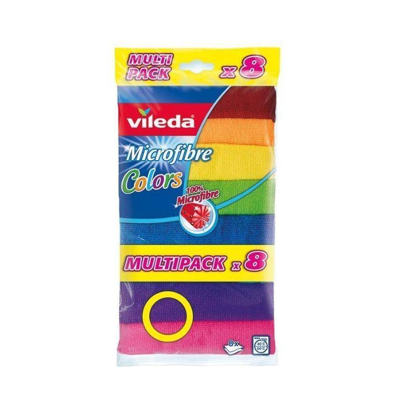 فيلدا فوطة متعددة الاستخدام 8 قطعة   Vileda Microfibre Multi Purpose Cloth