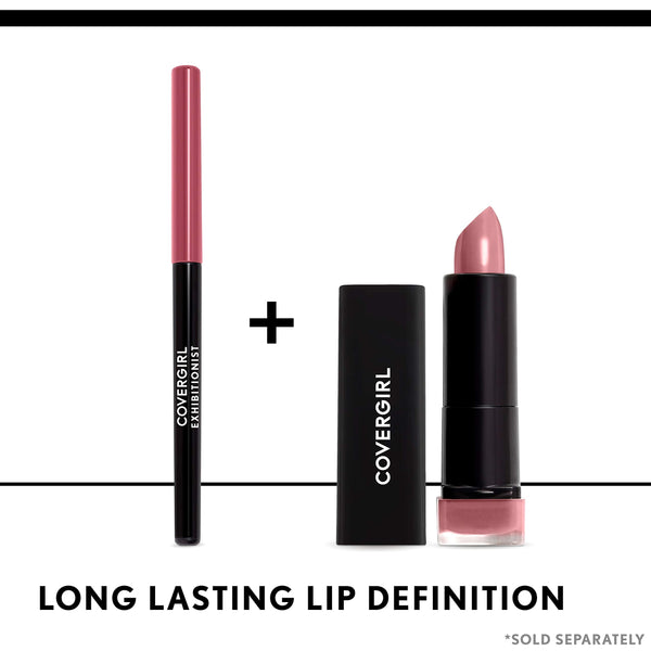 أحمر شفاه افتضاحي من كوفرجيرل ديمي مات COVERGIRL Exhibitionist Lipstick Demi-Matte, Feelings 465, 0.123 Ounce (Pack of 2)