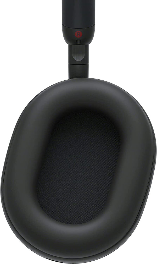 سماعات راس لاسلكية سوني Sony WH-1000XM5 Wireless Industry Leading Headphones with Auto Noise Canceling Optimizer, Crystal Clear Hands-Free Calling, and Alexa Voice Control, Black Black Headphones