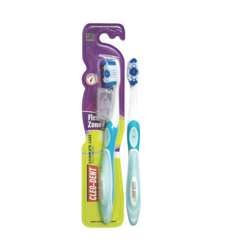 فرشاة اسنان ناعمة فليكس زون كليو دنت CLEO-DENT Flex Zone Tooth Brush Soft