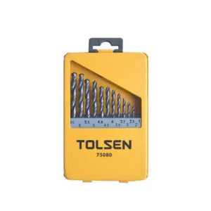 سيت مثاقيب تويست تولسن TOLSEN 13 pcs HSS Twist Drill 75080