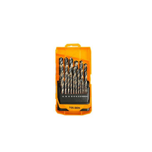 سيت مثاقيب 25 قطعة أسود وذهبي تولسن TOLSEN 25 pcs Black & Gold HSS 75087