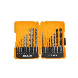 مثاقيب 16 قطعة تولسن TOLSEN 16 PCS drill bits set 75628