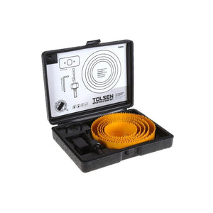سيت مثاقيب 8 قطع تولسن TOLSEN 8 piece hole saw set 75866