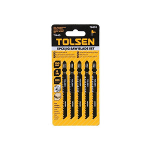 سيت 5 قطع شفرات بانوراما تولسن TOLSEN 5pcs Jigsaw Blades Set 76802