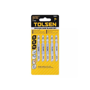 سيت 5 قطع شفرات بانوراما تولسن TOLSEN 5pcs Jigsaw Blades Set 76805