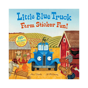 القليل الأزرق شاحنة مزرعة ملصق المرح! Little Blue Truck Farm Sticker Fun!