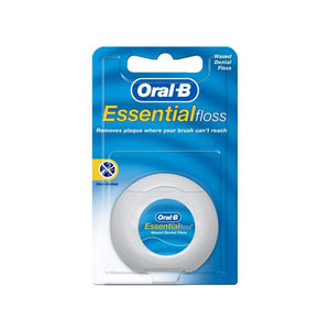 اسينشال فلوس أورال-بي Oral-B Essential Floss 55 Yards Waxed