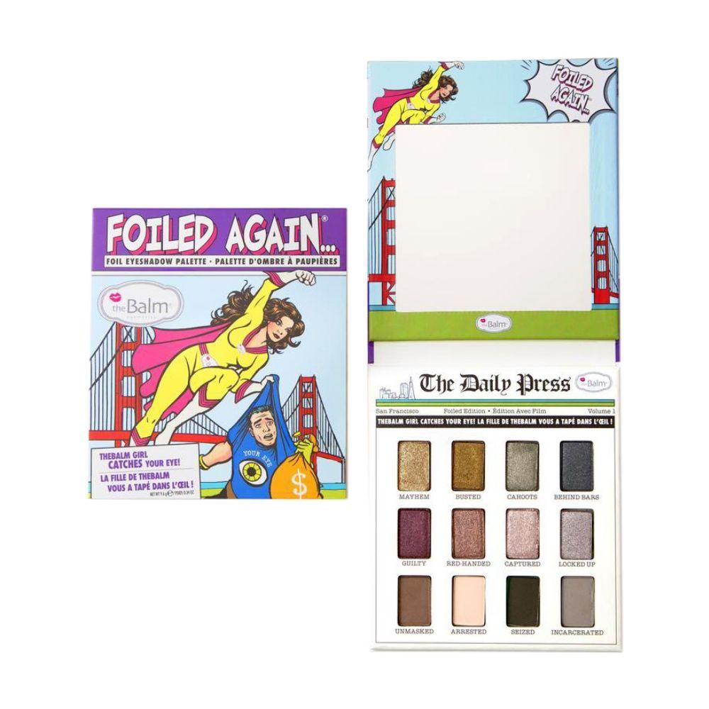 ظلال للعيون 12 لون من ذا بالم The BalmTFOILED AGAIN Foiled Eyeshadow Palette