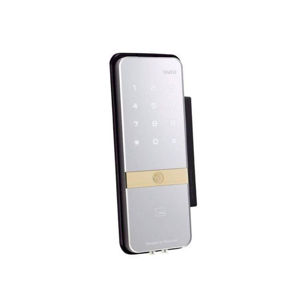 قفل الكتروني للابواب الزجاجية Yale Lock for Glass Doors