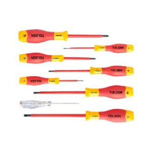 مجموعه مفكات تولسنTolsen 8PCS insulated screwdrivers set V32408