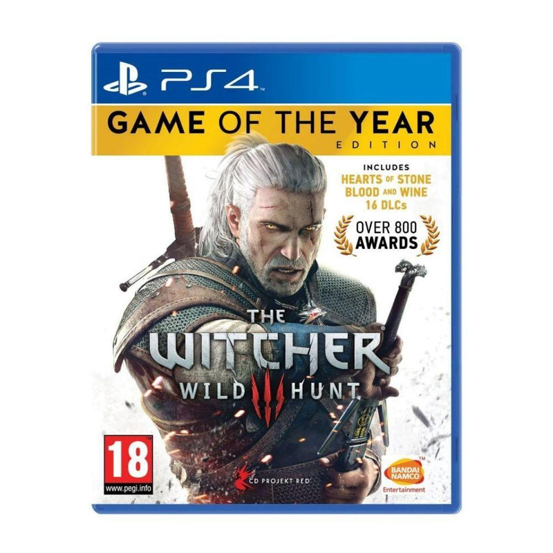 لعبة بلي ستيشن 4 The Witcher Wild Hunt Game of the Year