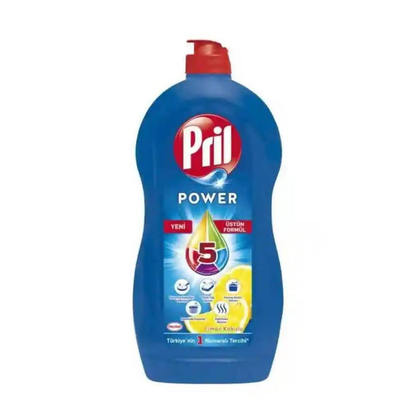 5 منظف صحون بالليمون بيريل بور Pirl Power 5 Dishwashing liquid limon - Orisdi