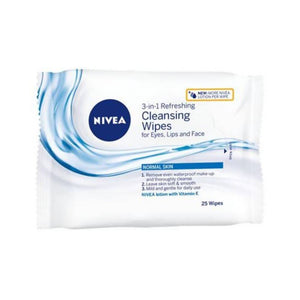 مناديل رطبة نيفيا لجميع انواع البشرة Nivea Visage Refreshing Facial Cleansing Wipes